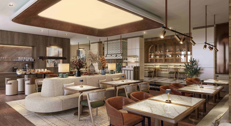 Marriott Berlin neue Dining Lounge
